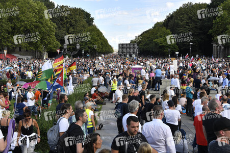 Corona-Demonstrationen in Berlin