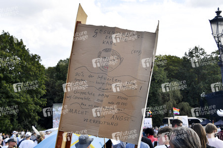 Corona-Demonstrationen in Berlin