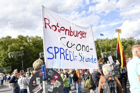 Corona-Demonstrationen in Berlin