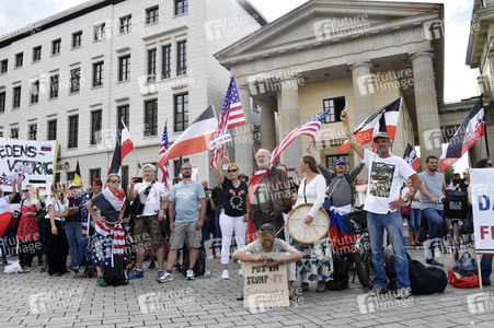 Corona-Demonstrationen in Berlin