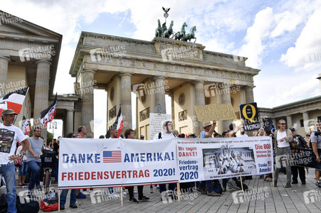 Corona-Demonstrationen in Berlin