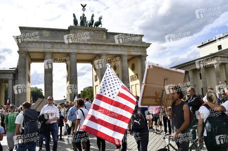Corona-Demonstrationen in Berlin