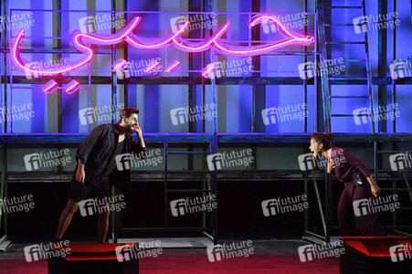 Theaterprobe 'Gott ist nicht schüchtern' in Berlin