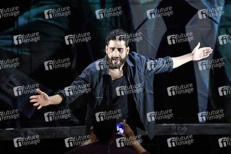 Theaterprobe 'Gott ist nicht schüchtern' in Berlin