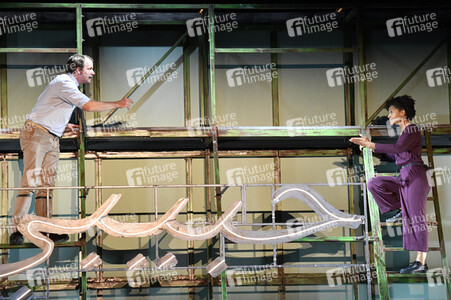 Theaterprobe 'Gott ist nicht schüchtern' in Berlin