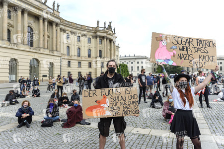 Corona-Demonstrationen in Berlin