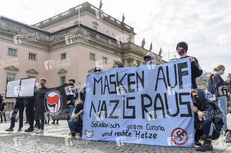 Corona-Demonstrationen in Berlin