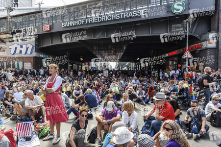 Corona-Demonstrationen in Berlin
