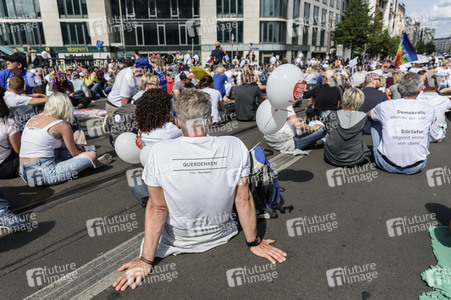 Corona-Demonstrationen in Berlin