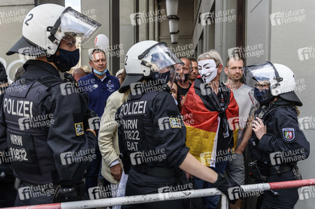 Corona-Demonstrationen in Berlin