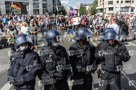 Corona-Demonstrationen in Berlin