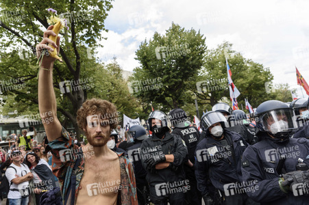 Corona-Demonstrationen in Berlin
