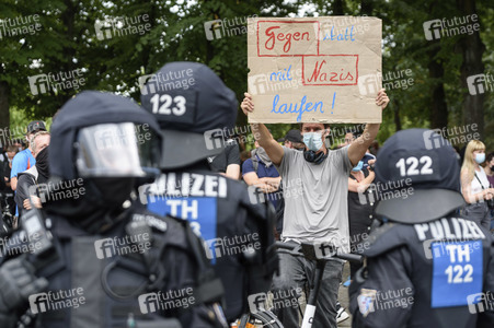 Corona-Demonstrationen in Berlin