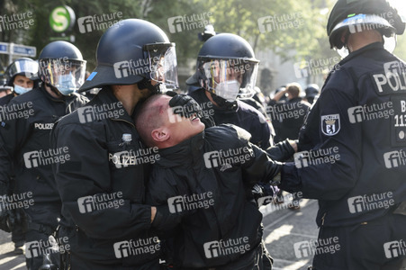 Corona-Demonstrationen in Berlin