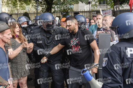Corona-Demonstrationen in Berlin