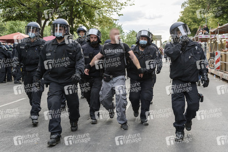 Corona-Demonstrationen in Berlin