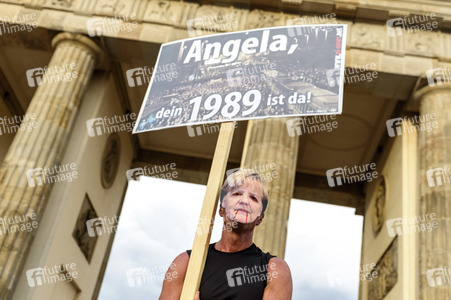 Corona-Demonstrationen in Berlin
