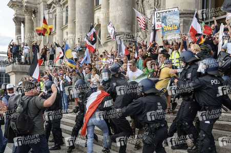 Corona-Demonstrationen in Berlin