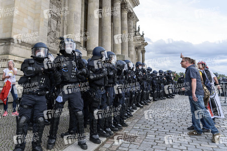 Corona-Demonstrationen in Berlin