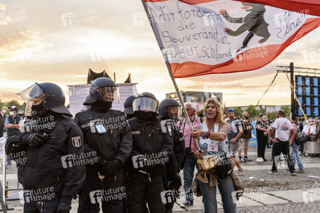 Corona-Demonstrationen in Berlin