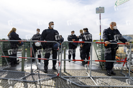 Corona-Demonstrationen in Berlin