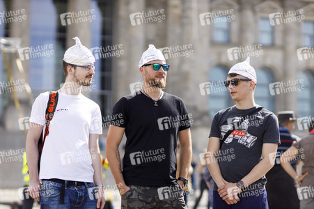 Corona-Demonstrationen in Berlin