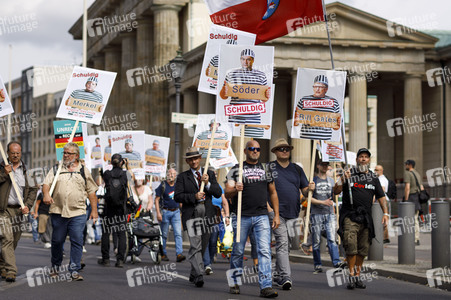 Corona-Demonstrationen in Berlin