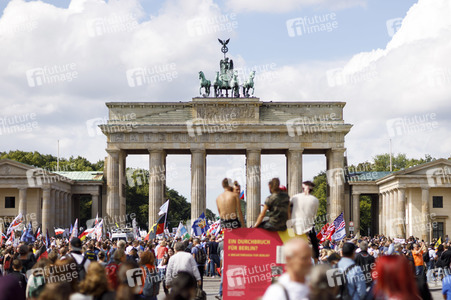 Corona-Demonstrationen in Berlin