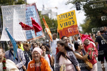 Corona-Demonstrationen in Berlin