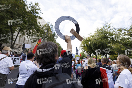 Corona-Demonstrationen in Berlin