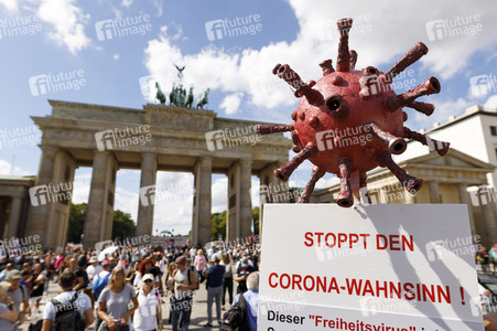Corona-Demonstrationen in Berlin