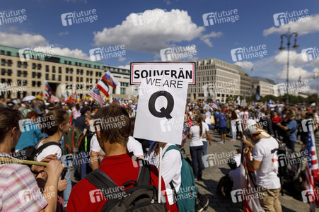 Corona-Demonstrationen in Berlin