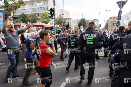 Corona-Demonstrationen in Berlin