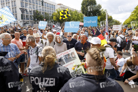 Corona-Demonstrationen in Berlin