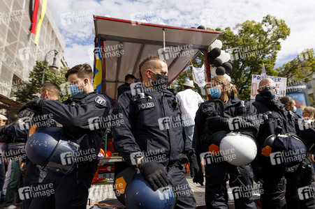 Corona-Demonstrationen in Berlin