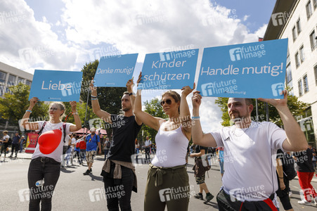 Corona-Demonstrationen in Berlin