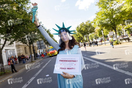 Corona-Demonstrationen in Berlin
