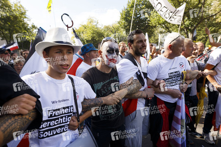 Corona-Demonstrationen in Berlin