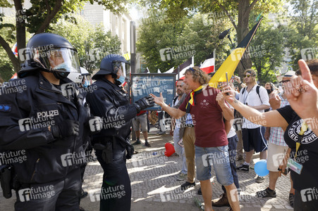 Corona-Demonstrationen in Berlin