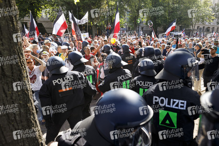 Corona-Demonstrationen in Berlin