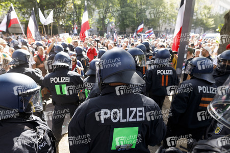 Corona-Demonstrationen in Berlin