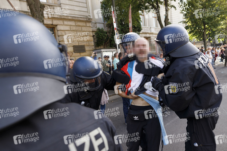 Corona-Demonstrationen in Berlin