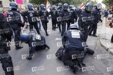 Corona-Demonstrationen in Berlin