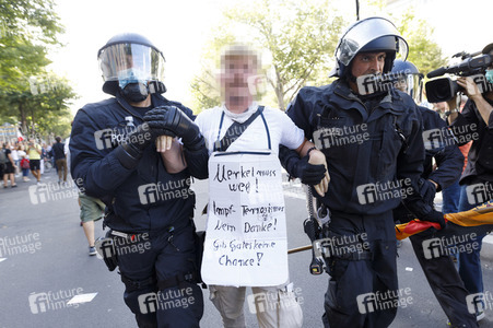 Corona-Demonstrationen in Berlin