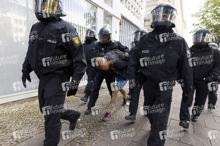 Corona-Demonstrationen in Berlin