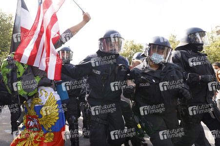 Corona-Demonstrationen in Berlin