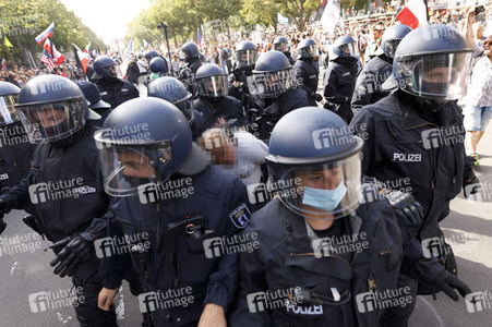 Corona-Demonstrationen in Berlin
