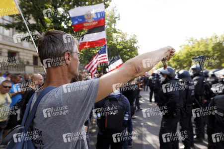 Corona-Demonstrationen in Berlin