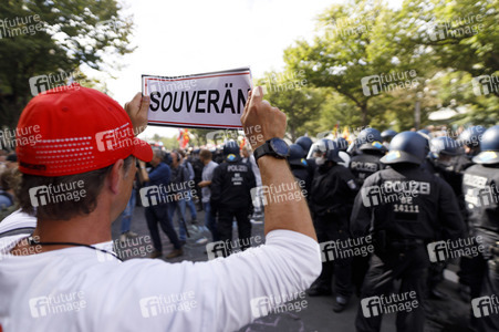 Corona-Demonstrationen in Berlin