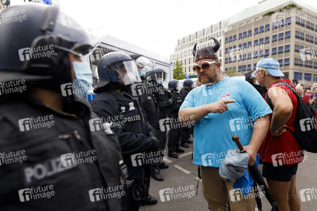 Corona-Demonstrationen in Berlin